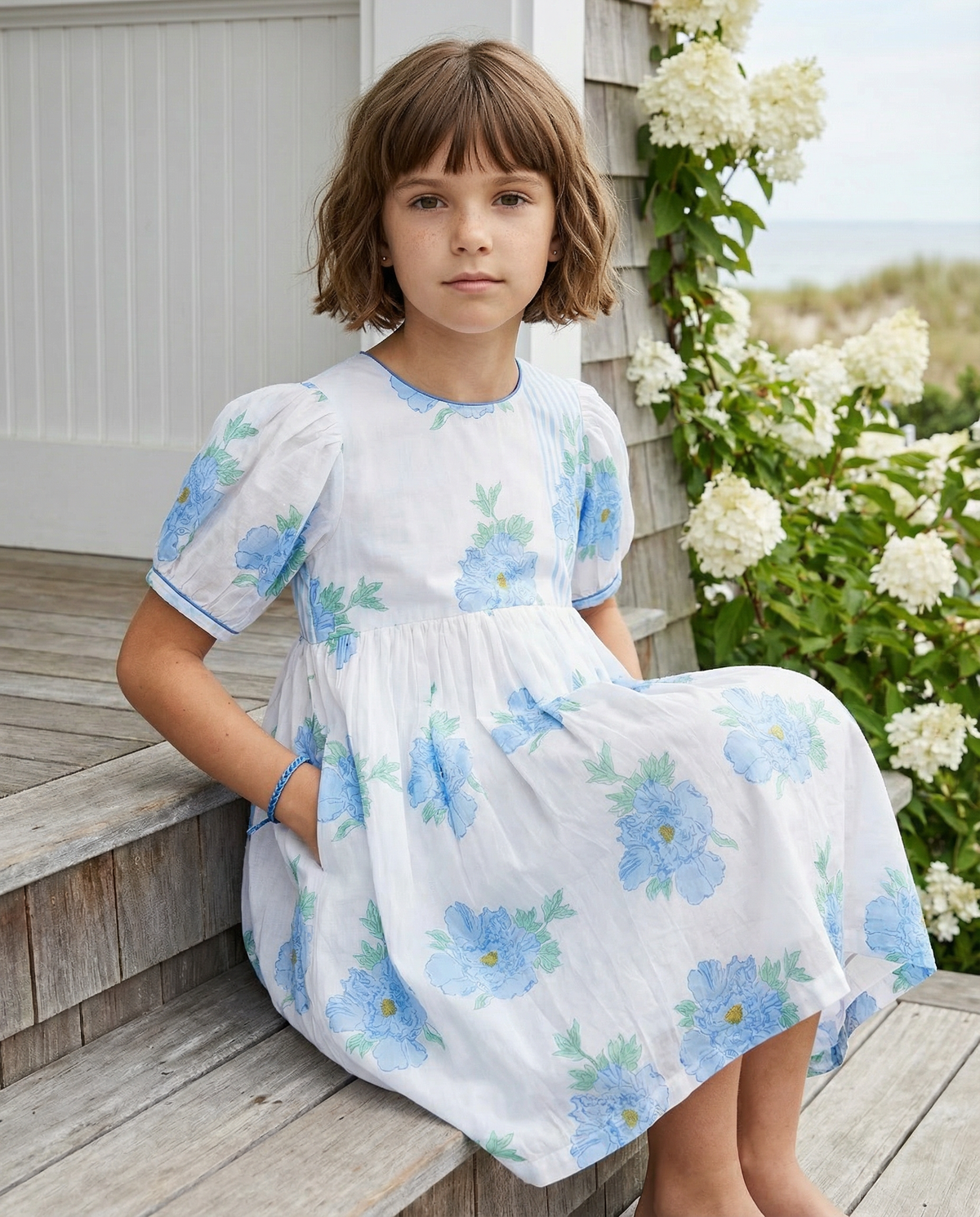 Harper Azure Stripe