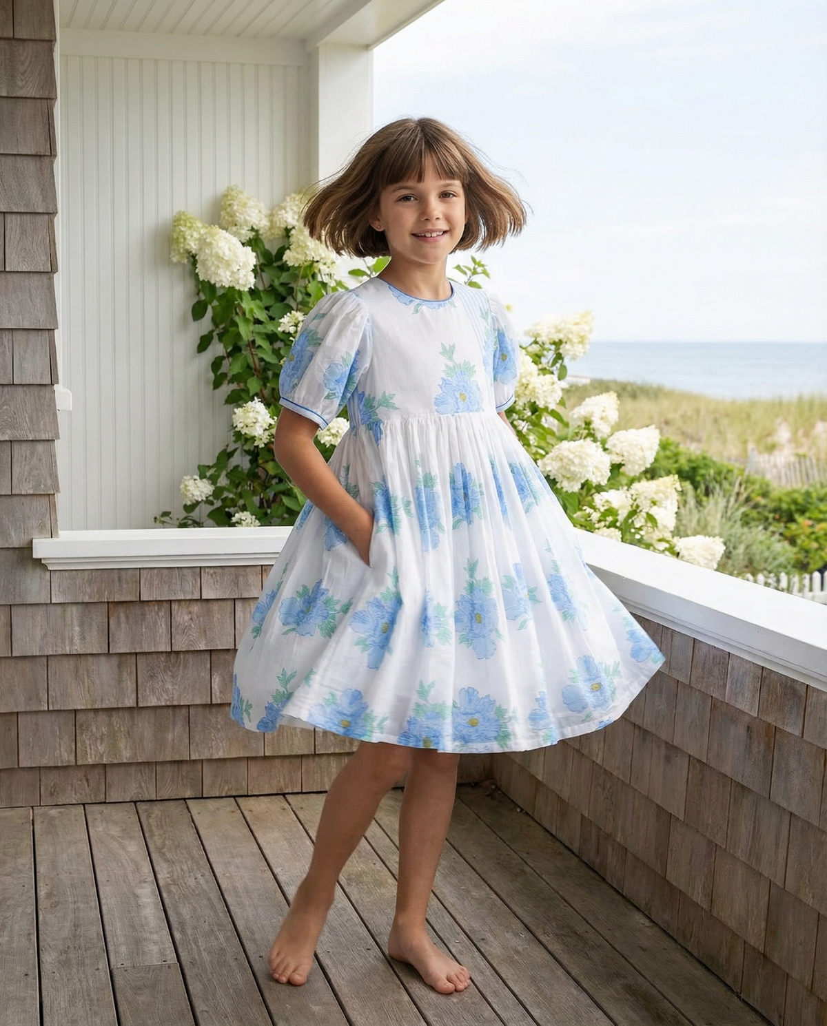 Harper Azure Stripe